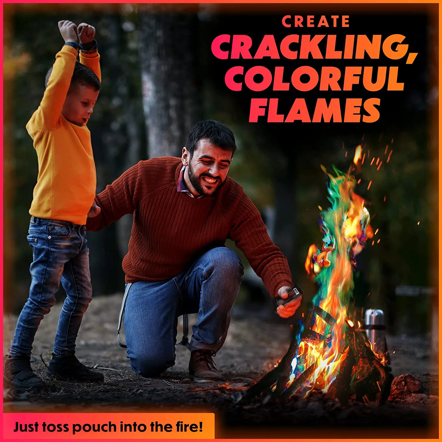 Magical Flames Fire Colour Changing