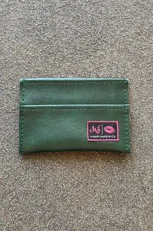 Makeup Junkie Game Day Card Holder - GREEN