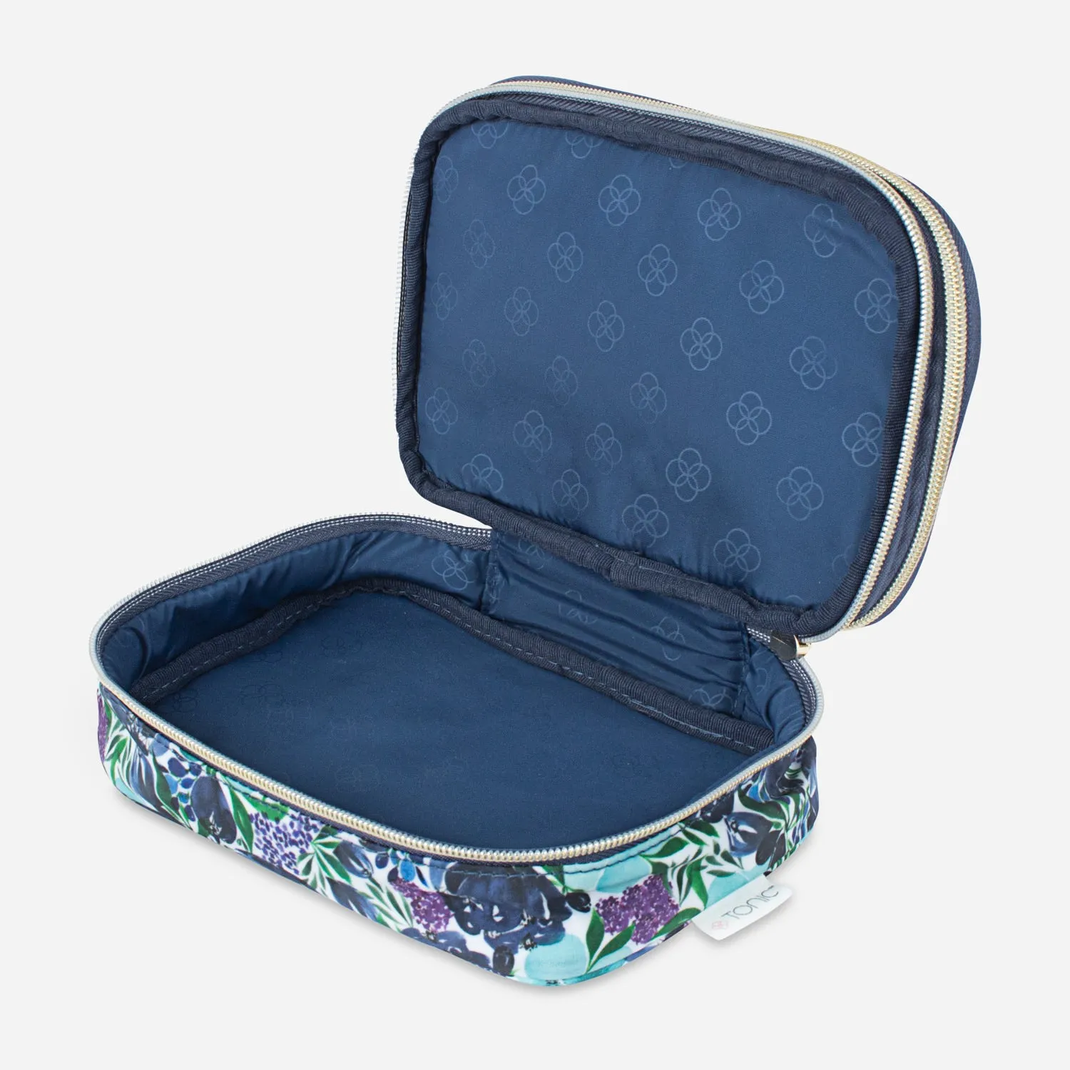 Makeup Organiser - Flourish Blue