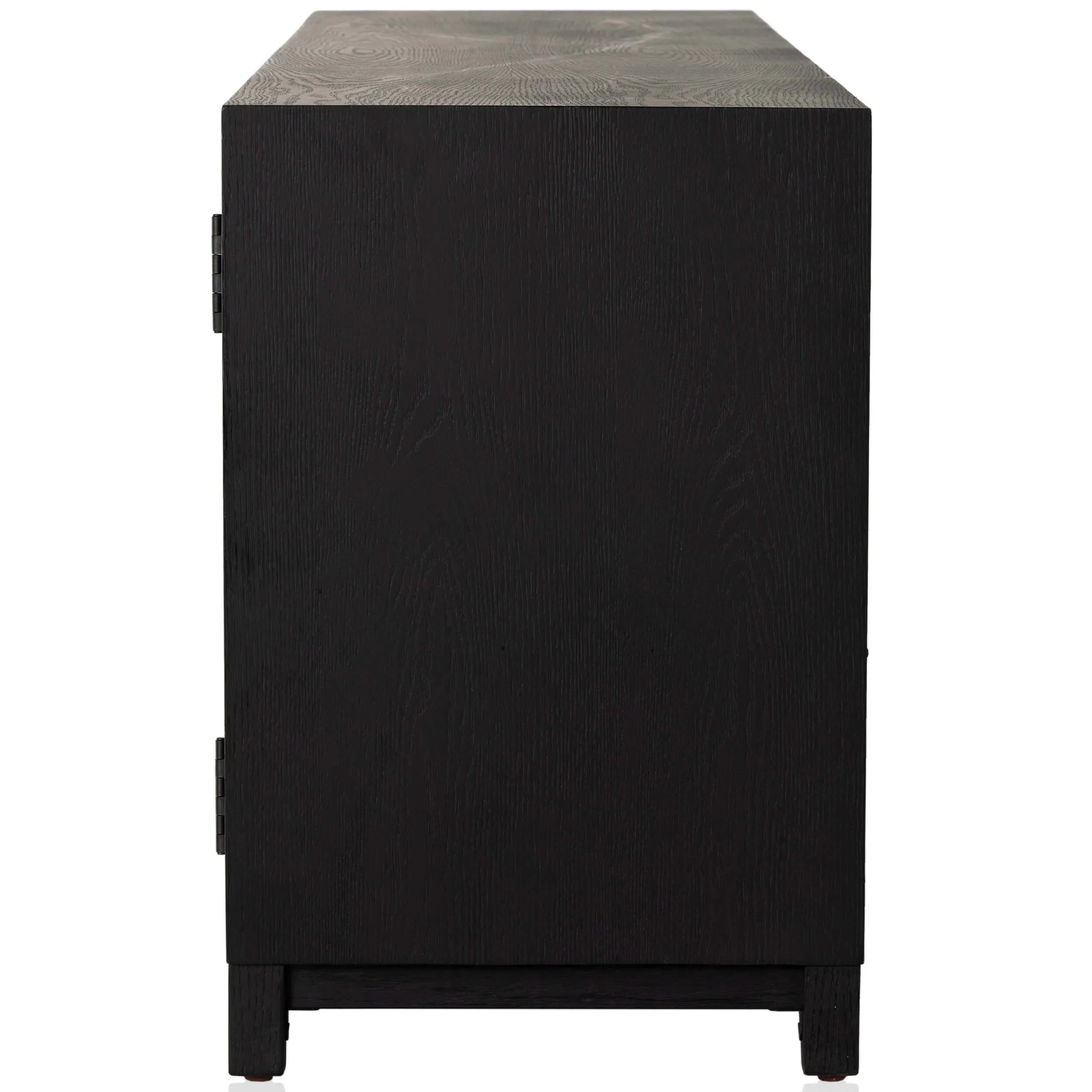 Millie Media Console, Drifted Matte Black