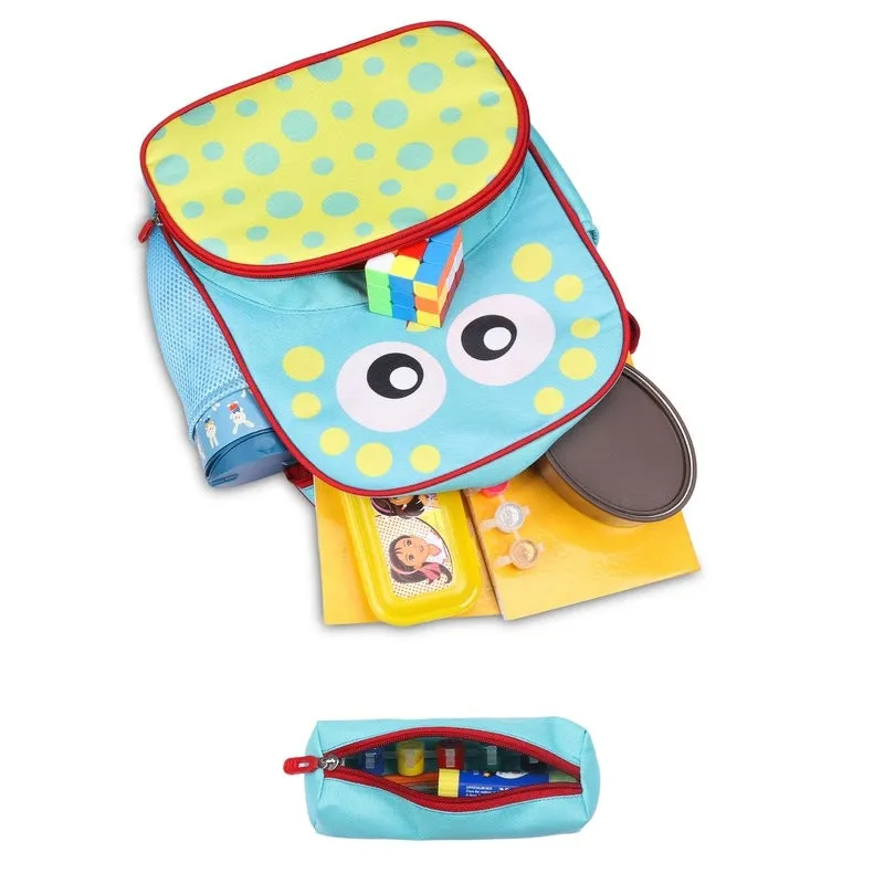 Mini Explorer Kids Backpack - Lightweight, Durable Design | Includes Pencil Pouch | 12 Litres | Seafoam Green
