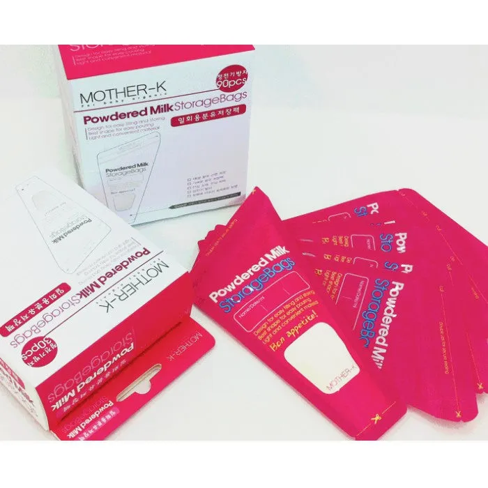 Mother-K Powdered Milk Storage Bags 30pcs