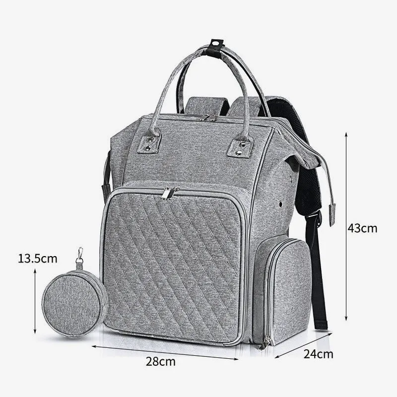 Multifunctional Crochet Storage Bag Simple Knitting Tools Mommy Bag