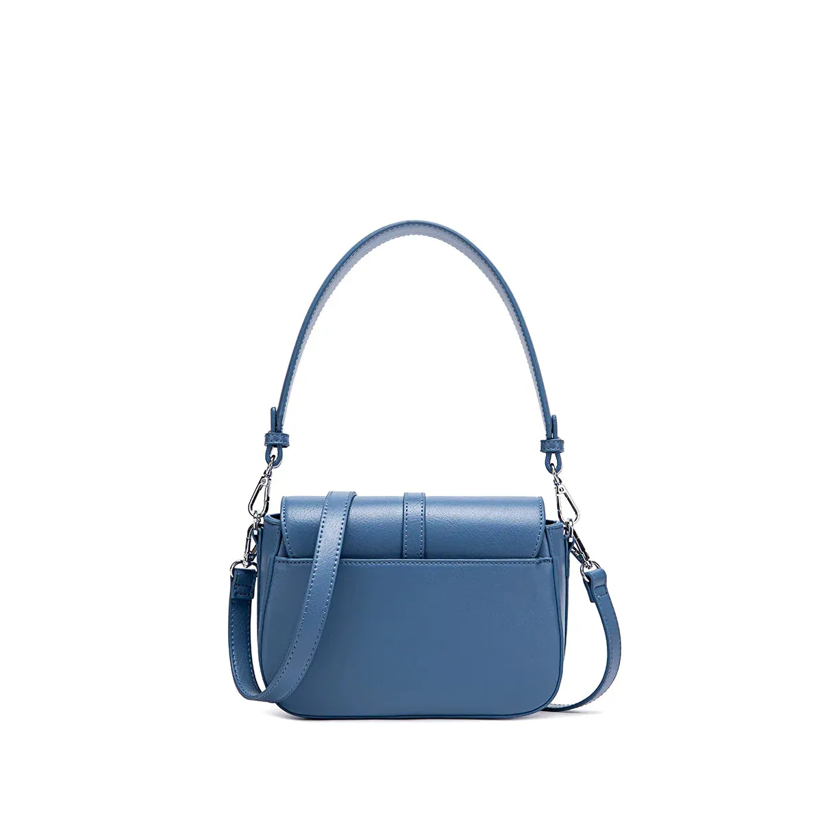 Muted Blue Athena Saddle Bag