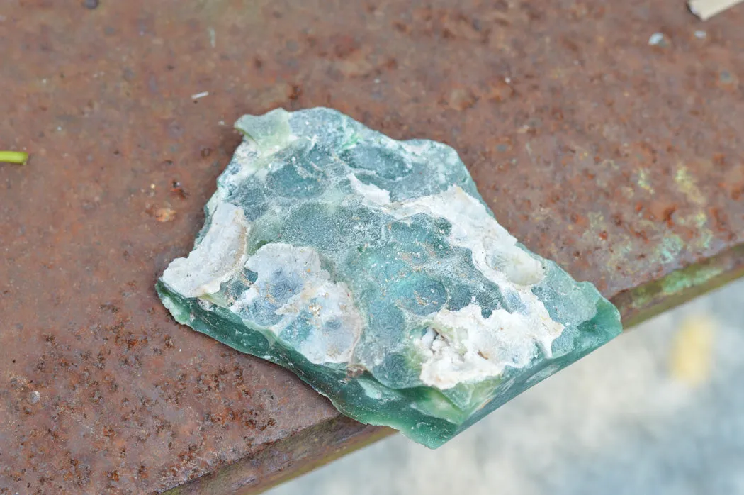 Natural Emerald Mtorolite Plates x 16 From Mutorashanga, Zimbabwe
