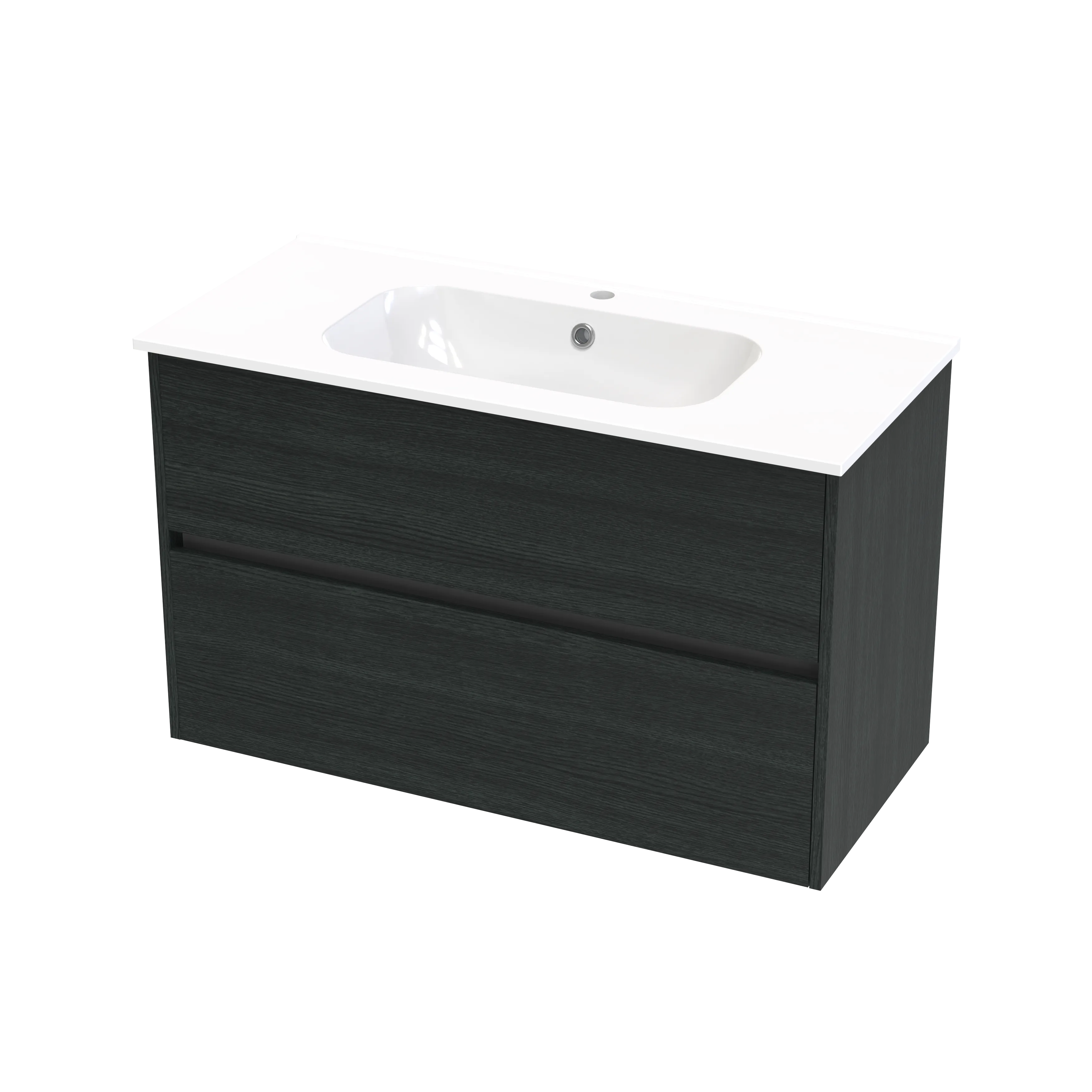 Nera Syrtari 1015 2 Drawer Wall Vanity