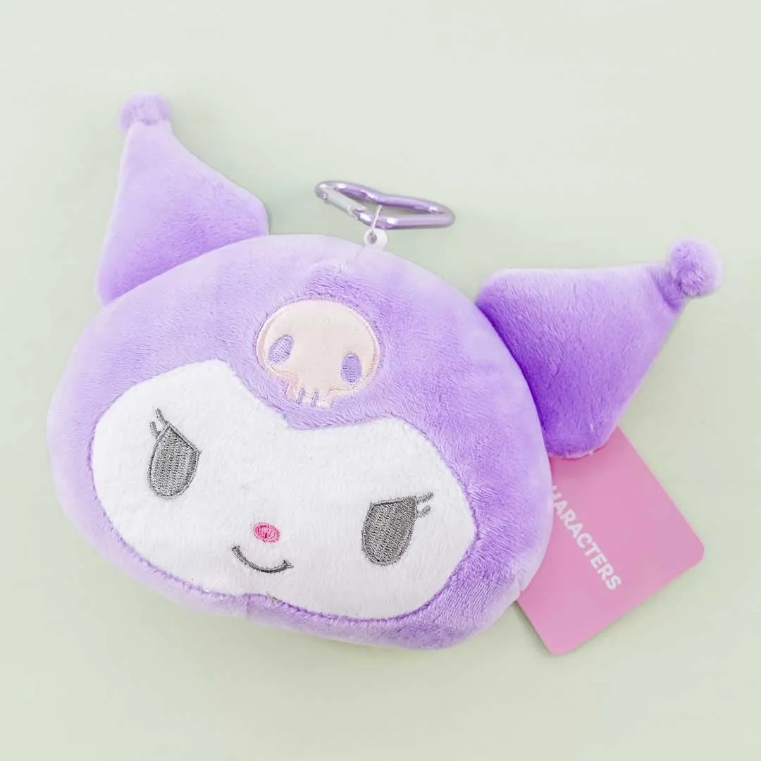 Pastel Kuromi Plushie Pass Case & Bag Charm
