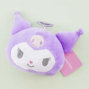 Pastel Kuromi Plushie Pass Case & Bag Charm