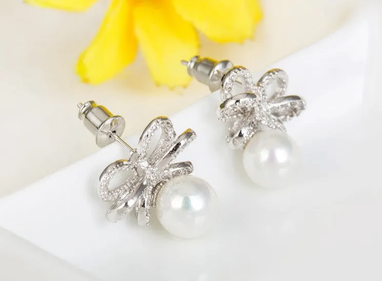 Pearls of Wisdom Stud Earrings