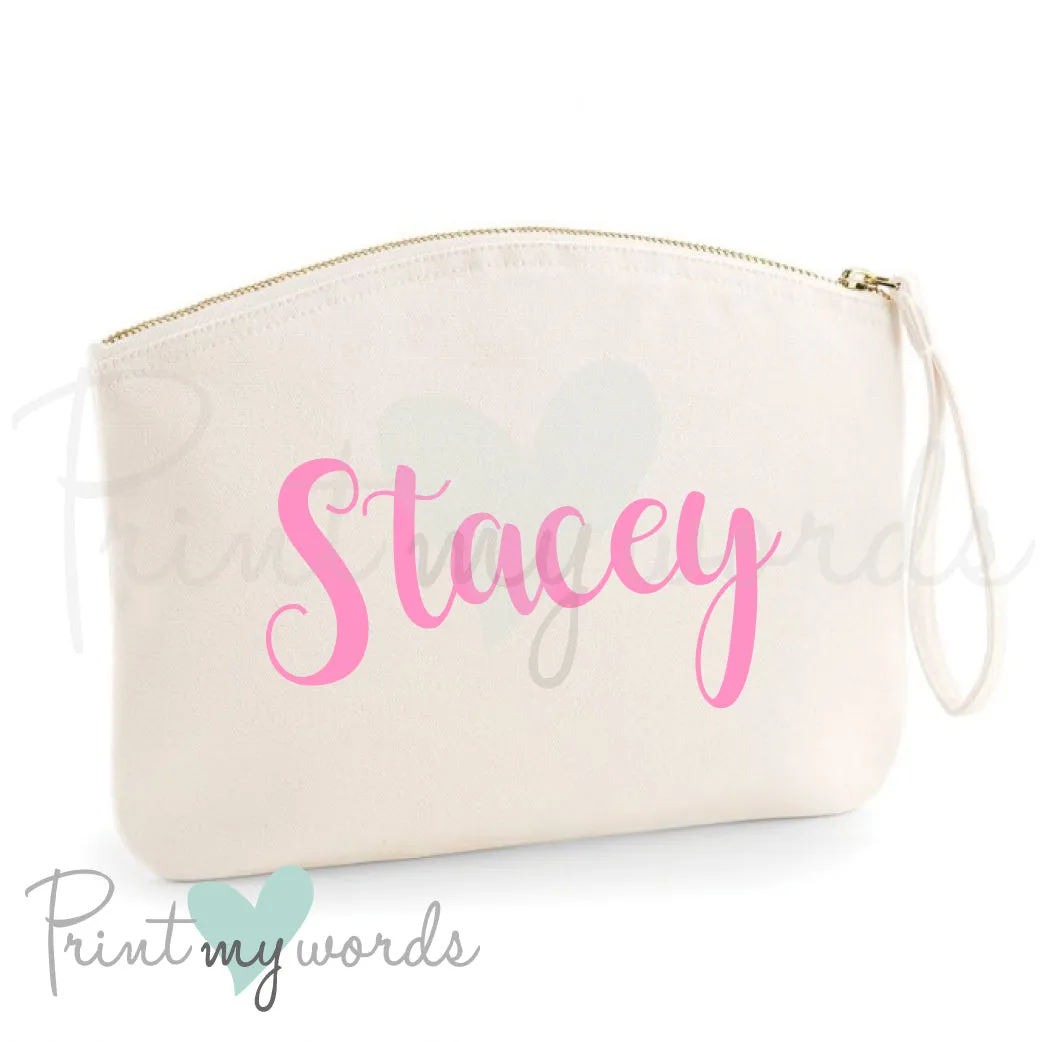 Personalised Make Up Bag - Swirl Style