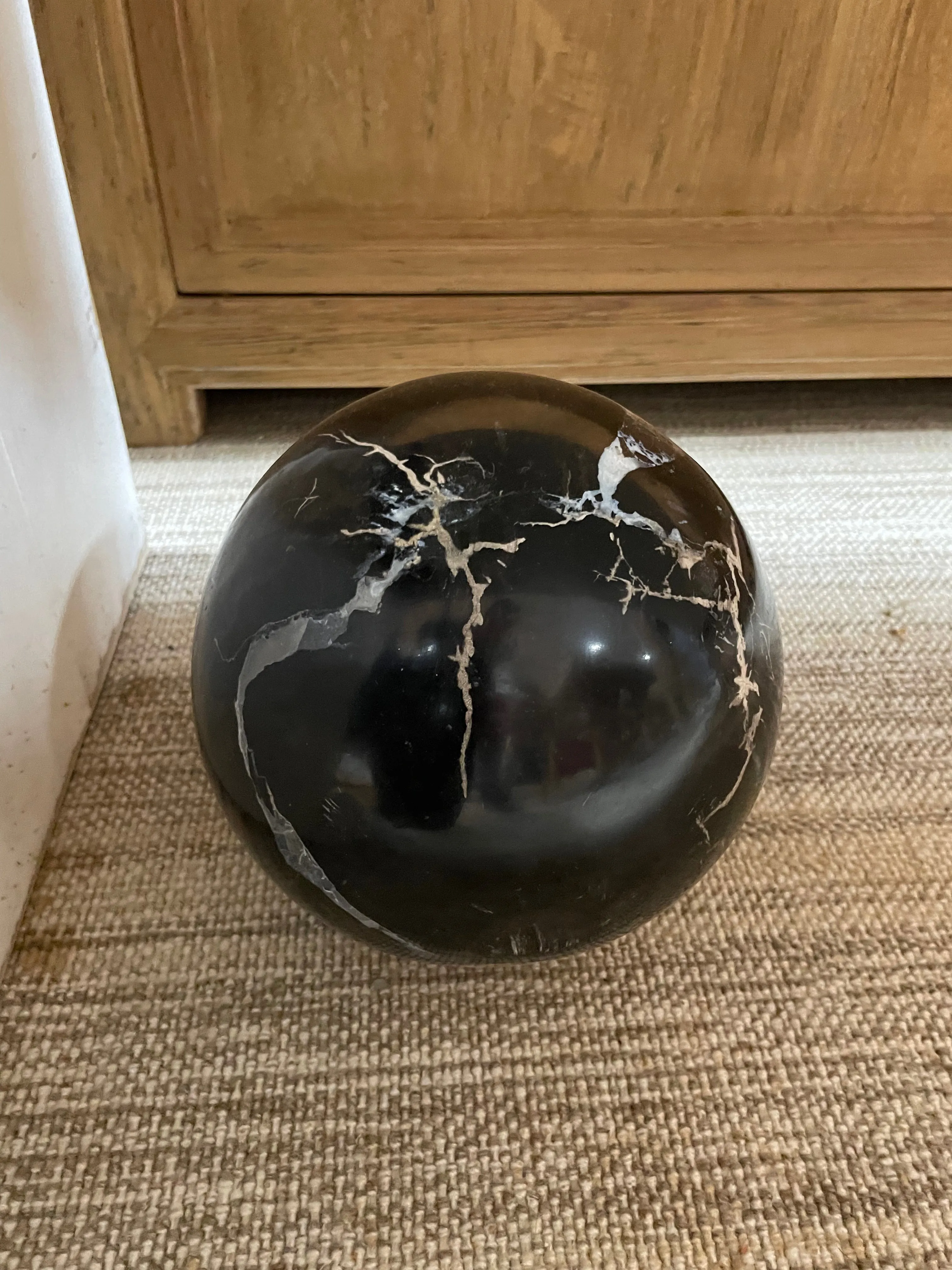 Petrified Wood Sphere Fossil Ball