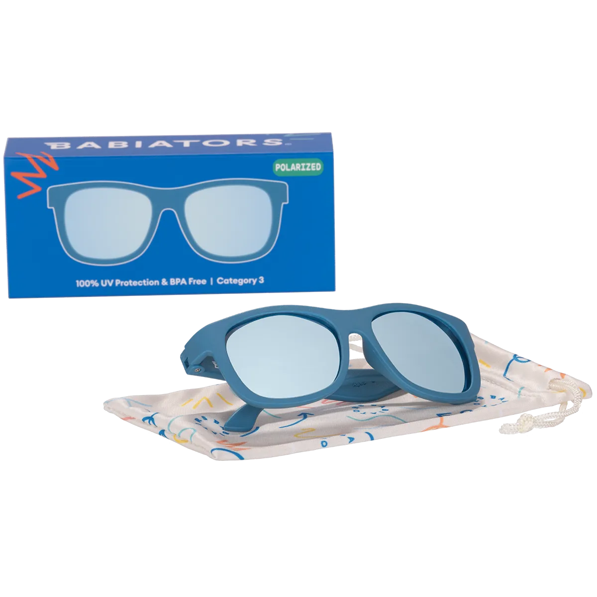 Polarised Navigators - Midnight Blue/Light Blue Mirror