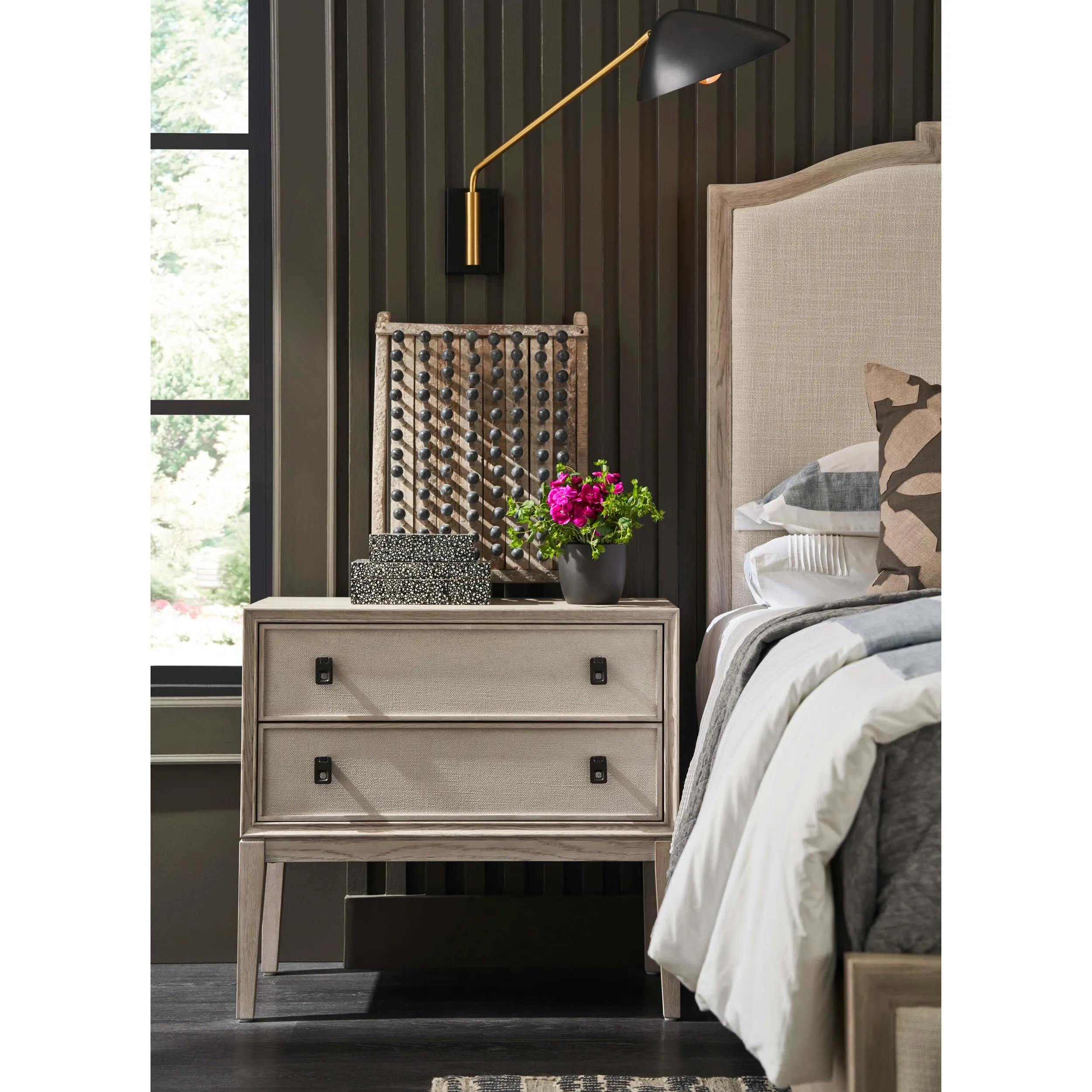 Presley Nightstand, Rolling Fog