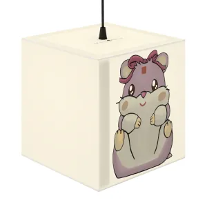 Purple Hamster Light Cube Lamp