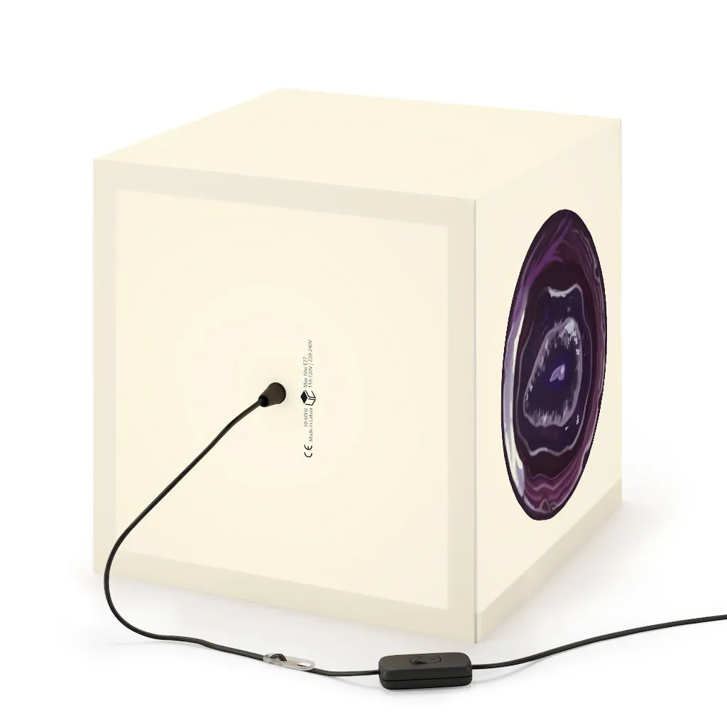 Purple Rock Personalized Lamp