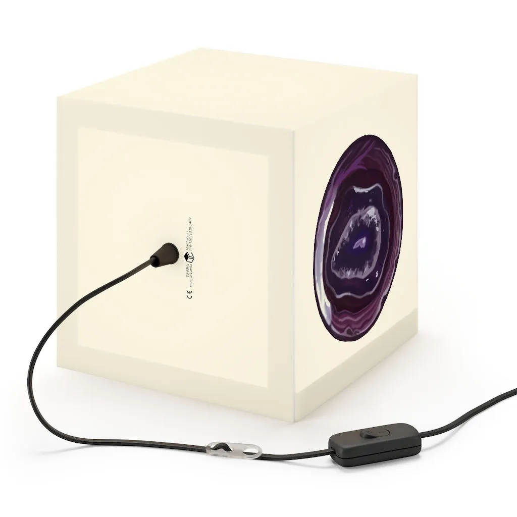 Purple Rock Personalized Lamp