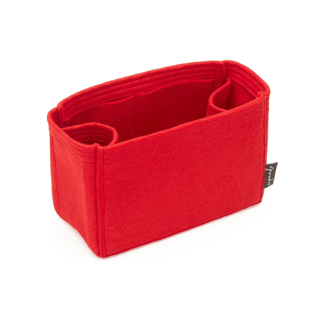Purse Organizer Insert for Celine Luggage, Bag Organizer with Double Bottle Holders