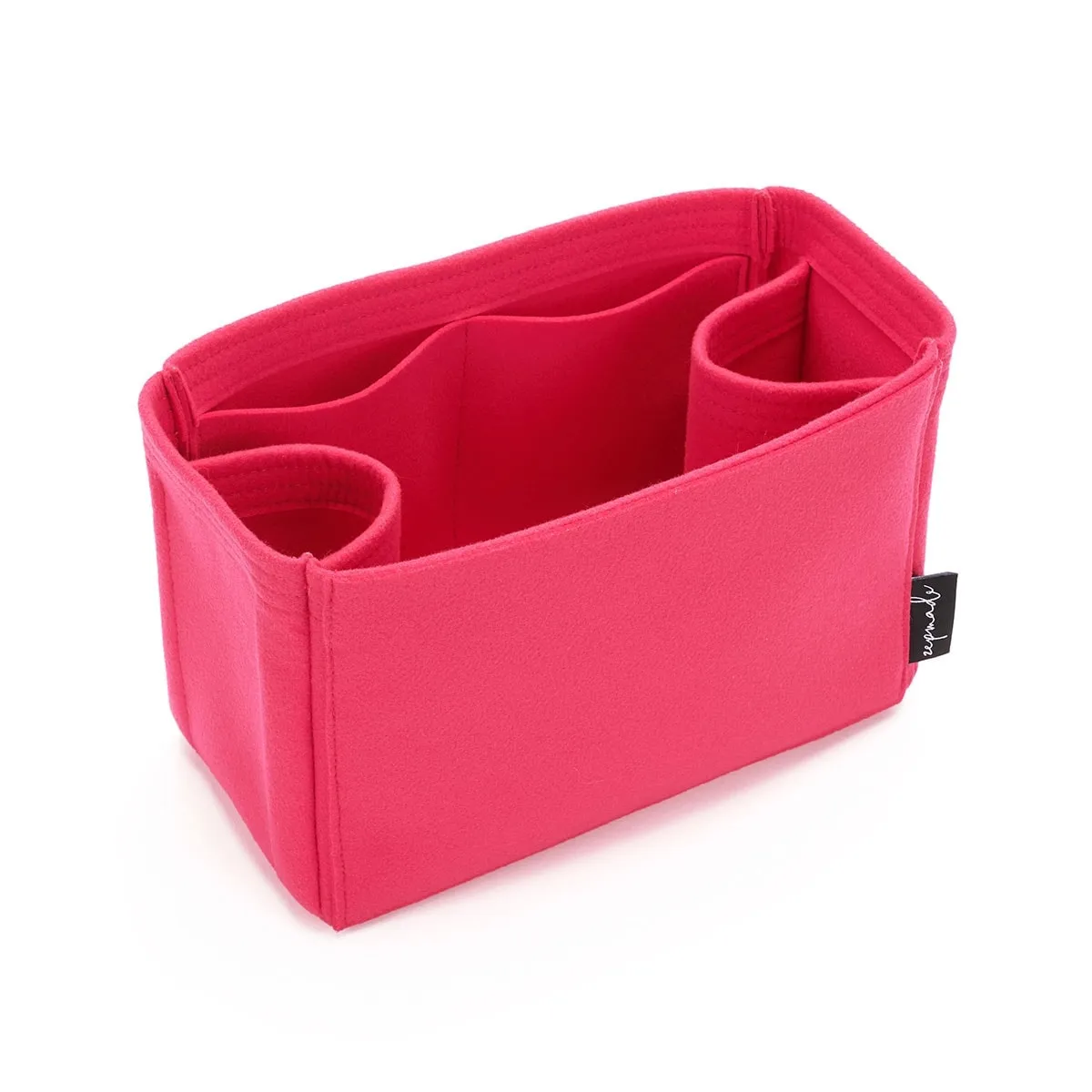 Purse Organizer Insert for Celine Luggage, Bag Organizer with Double Bottle Holders