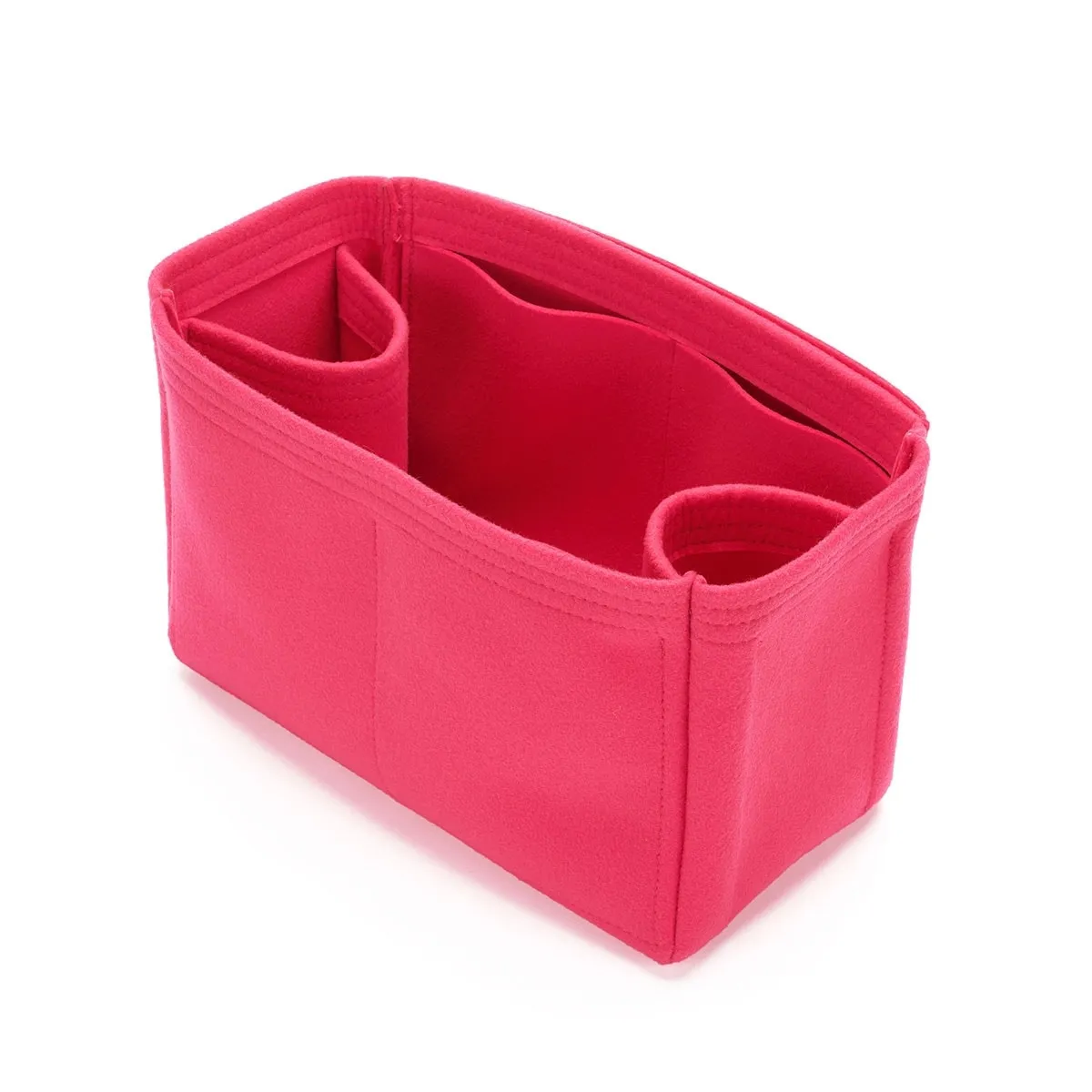 Purse Organizer Insert for Celine Luggage, Bag Organizer with Double Bottle Holders