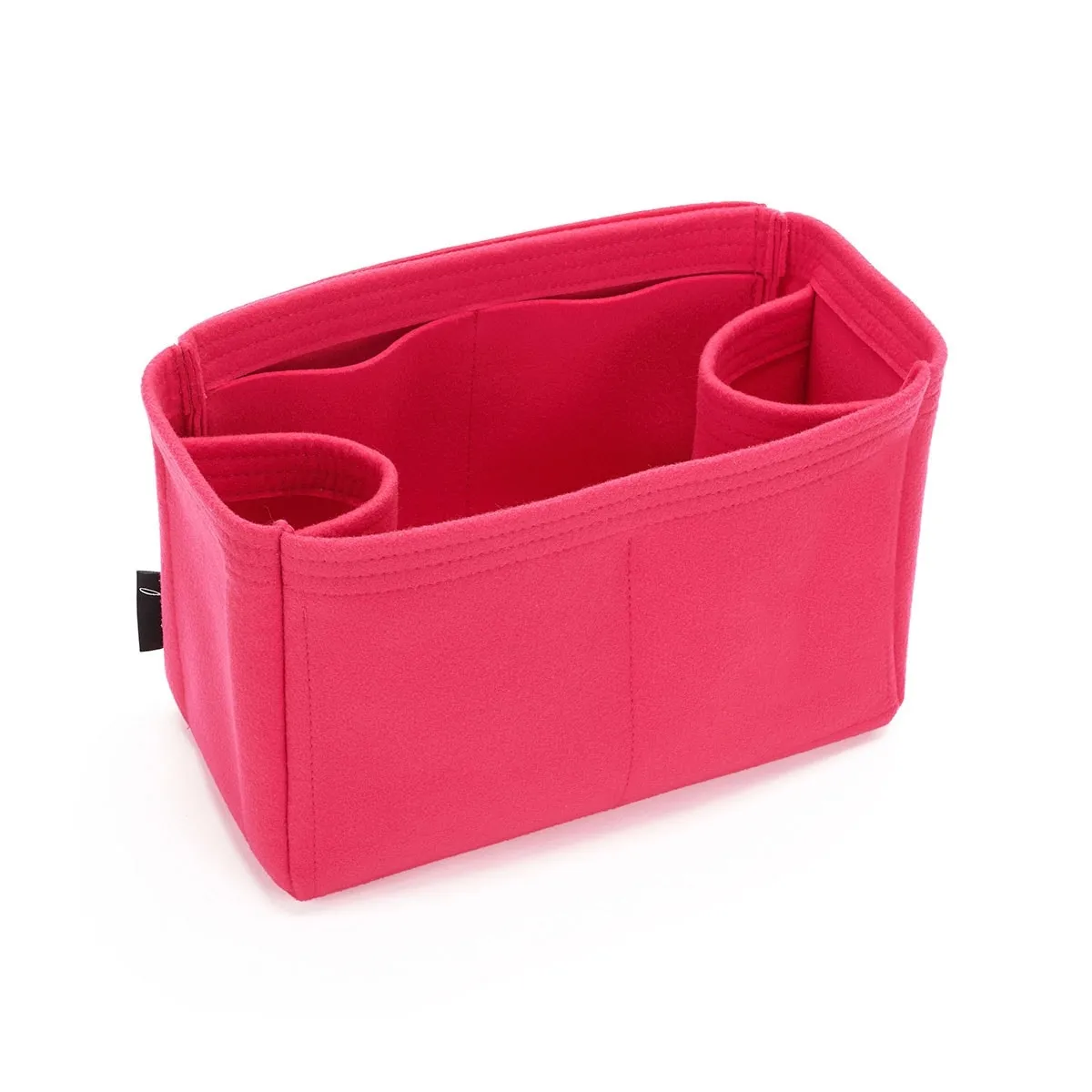 Purse Organizer Insert for Celine Luggage, Bag Organizer with Double Bottle Holders
