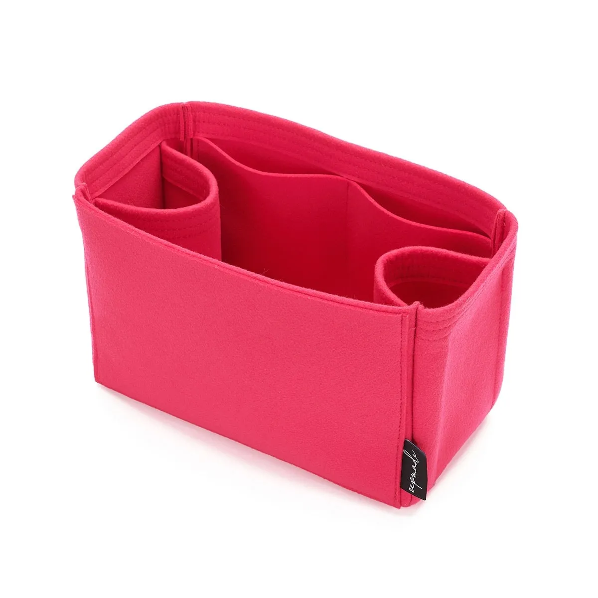 Purse Organizer Insert for Celine Luggage, Bag Organizer with Double Bottle Holders