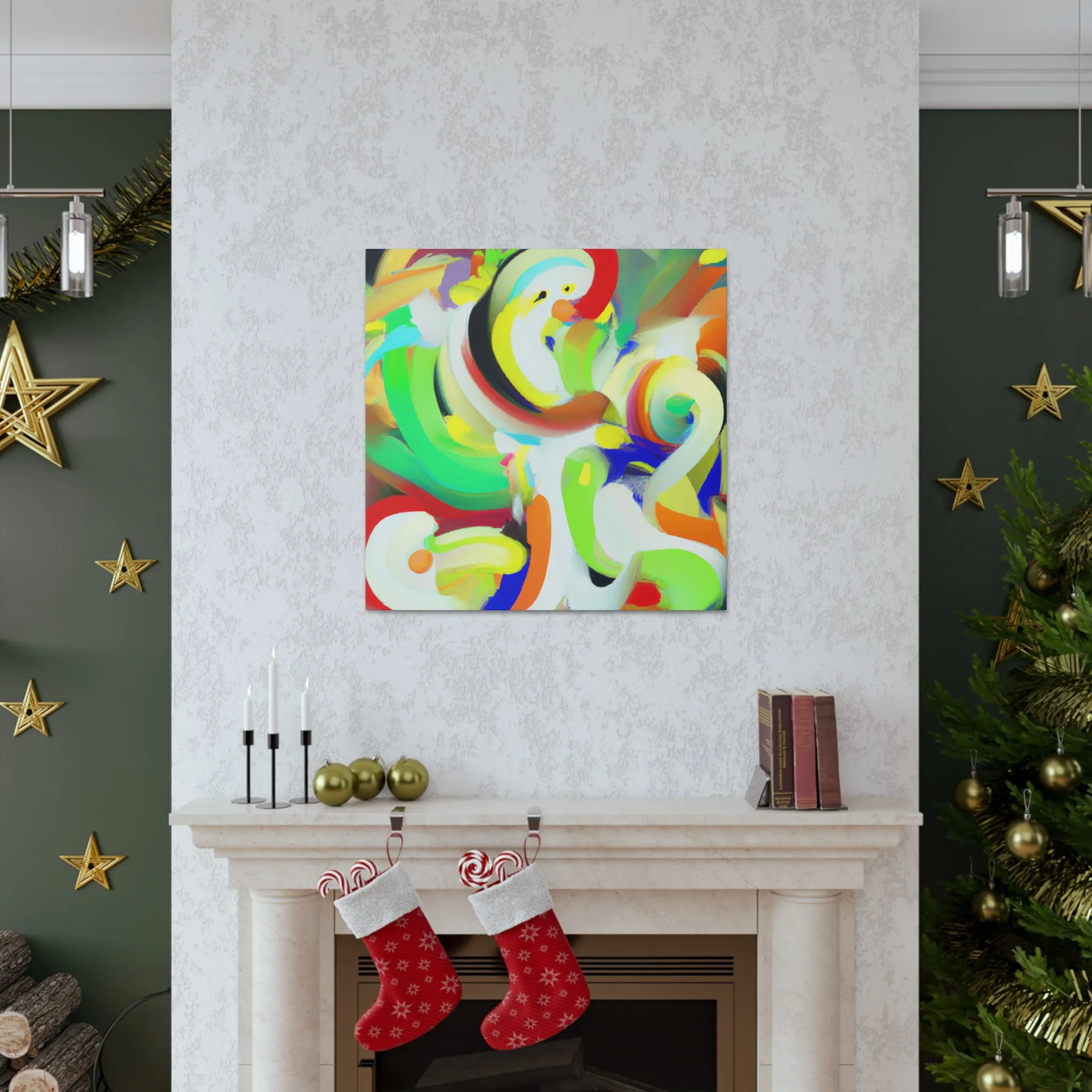 Radiant Brushstrokes - Canvas