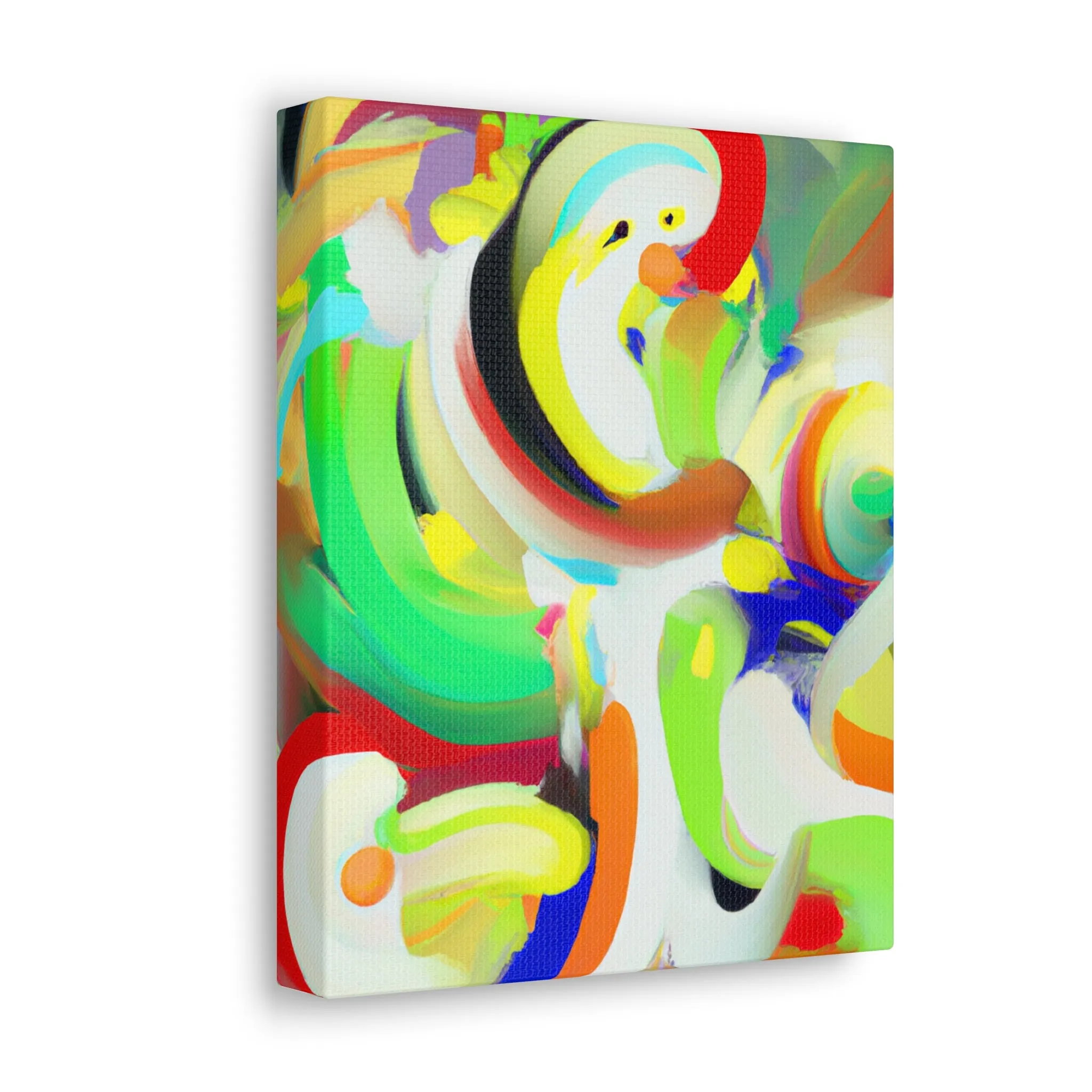 Radiant Brushstrokes - Canvas