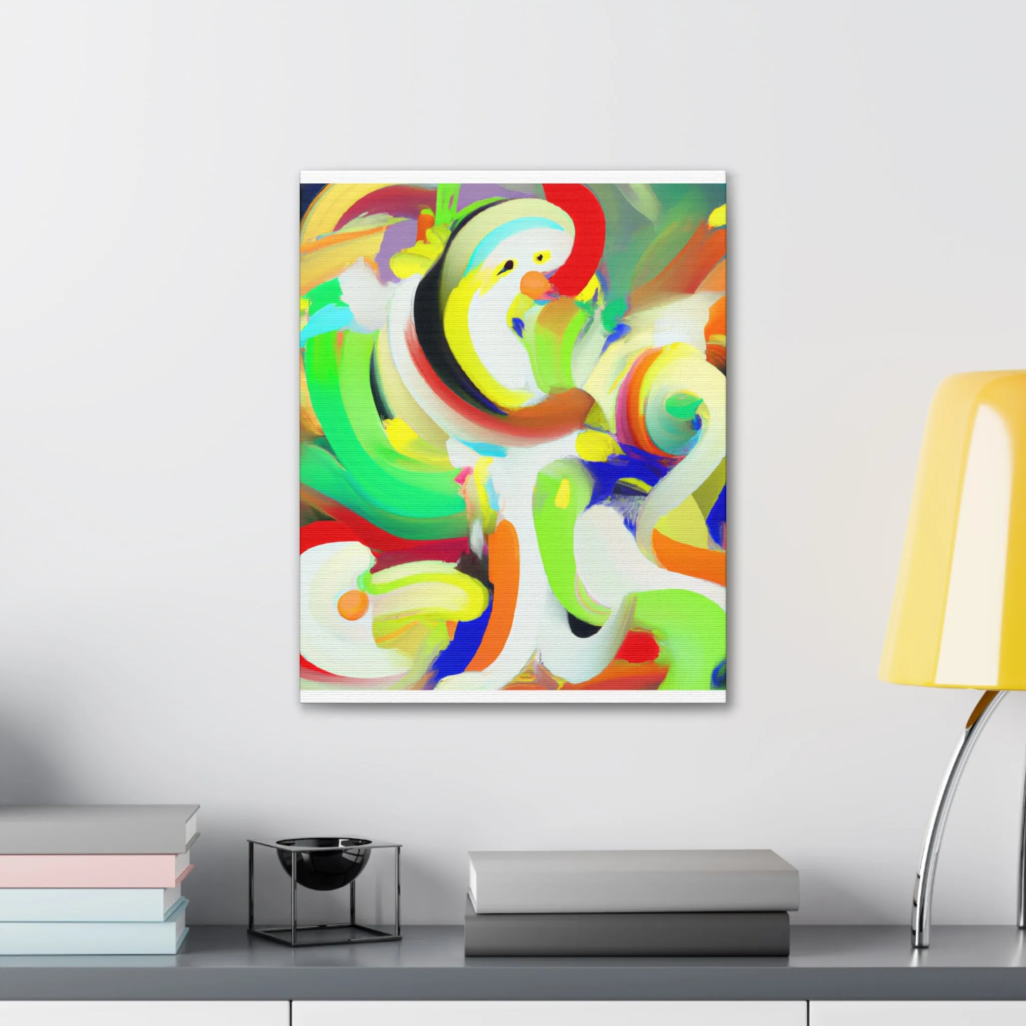 Radiant Brushstrokes - Canvas