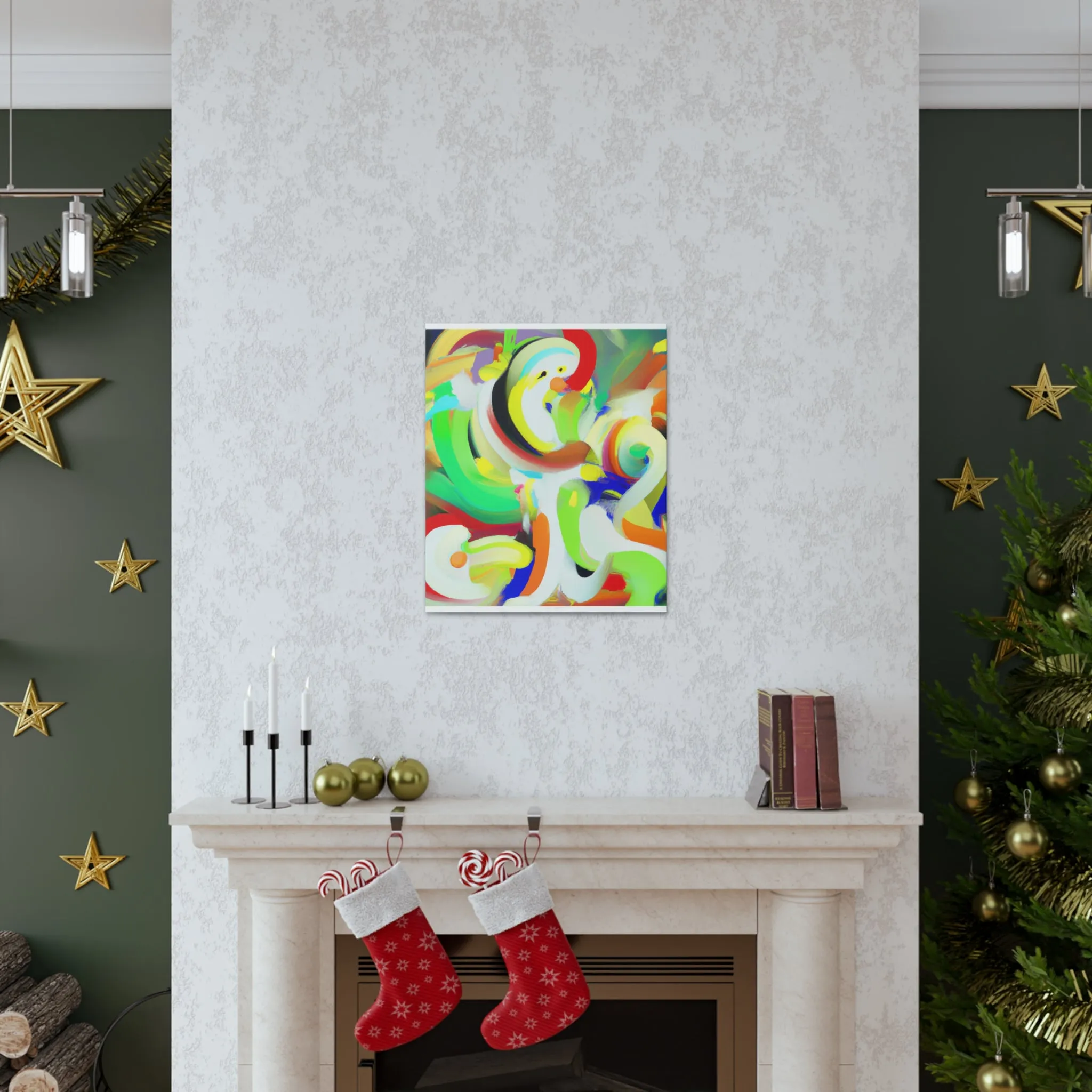 Radiant Brushstrokes - Canvas