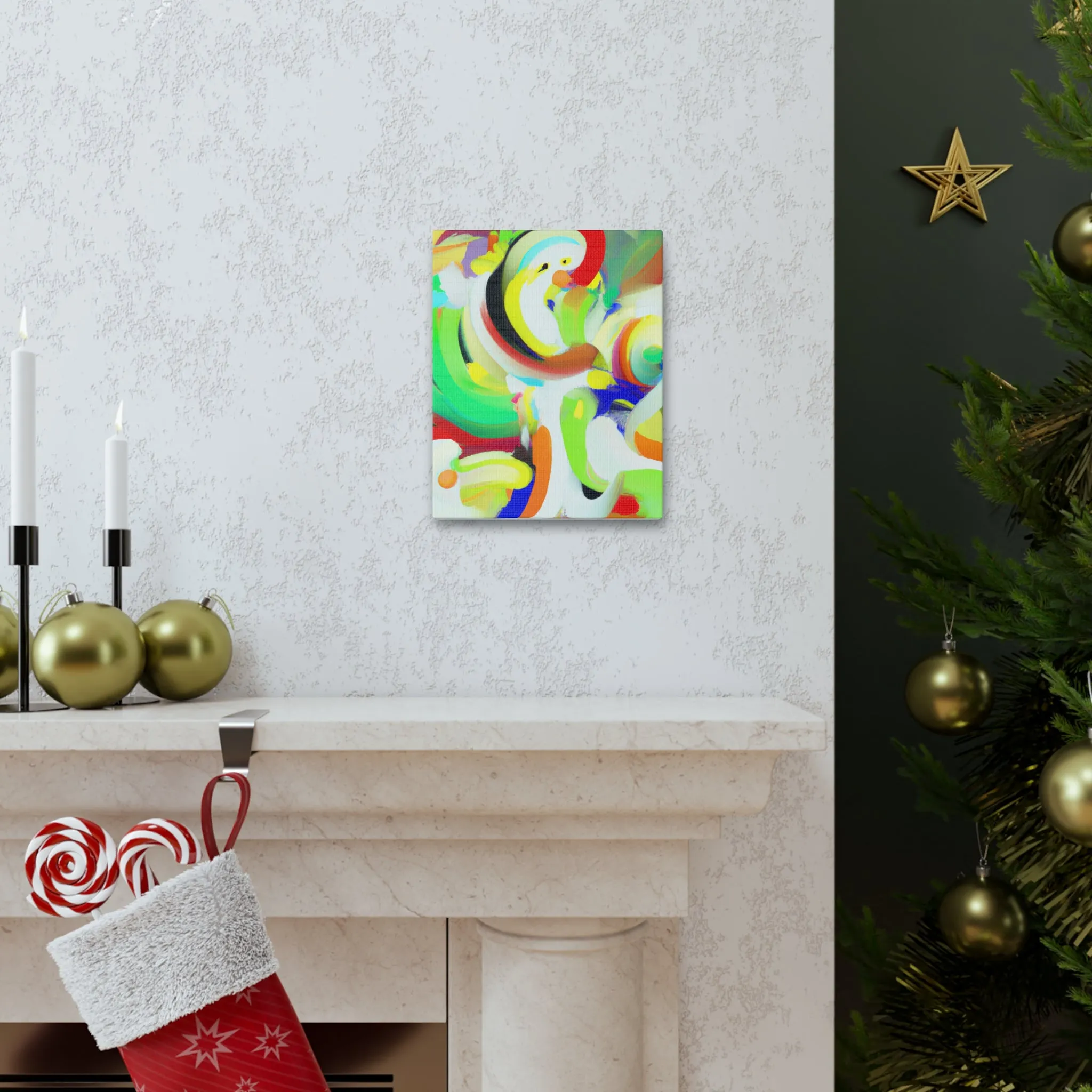 Radiant Brushstrokes - Canvas