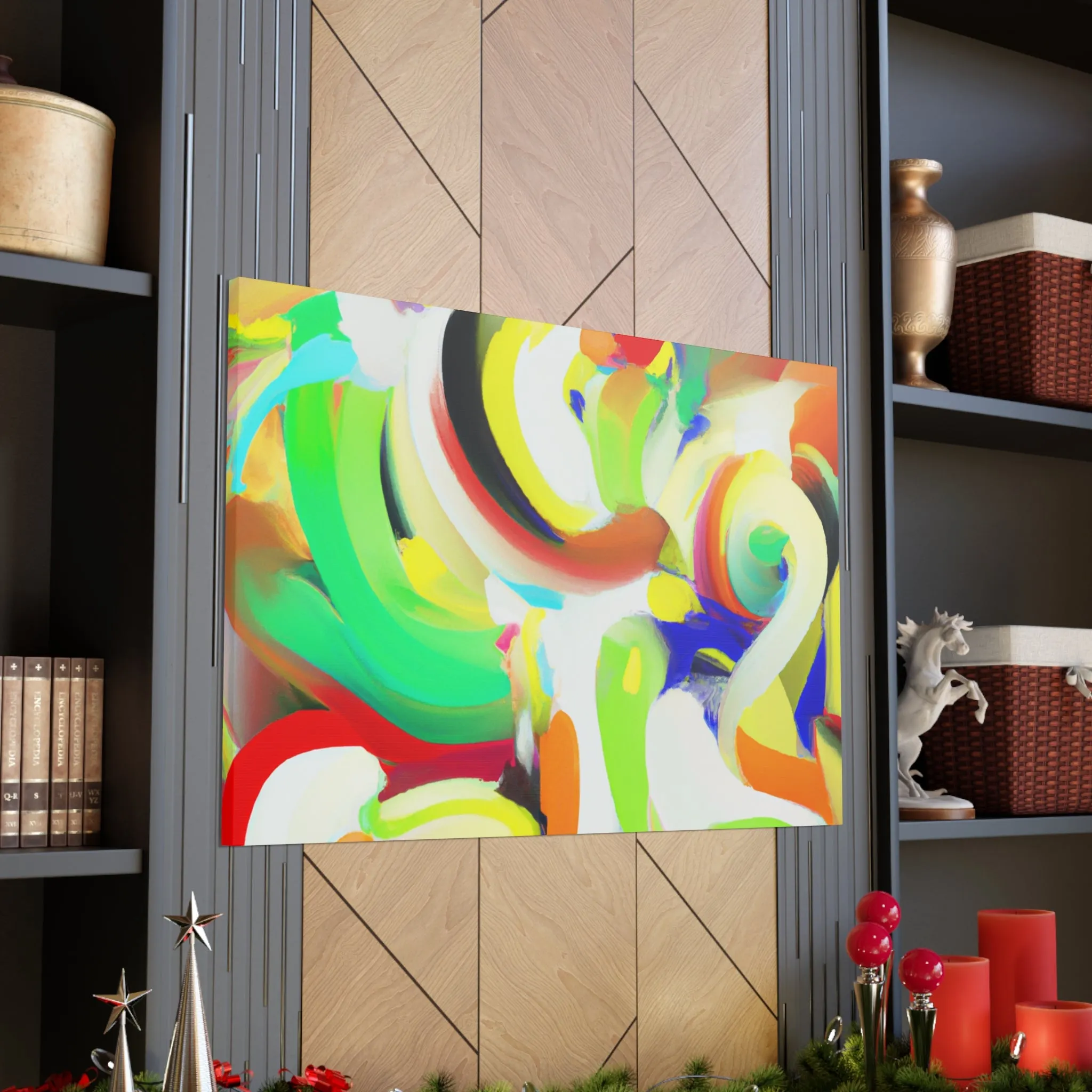 Radiant Brushstrokes - Canvas