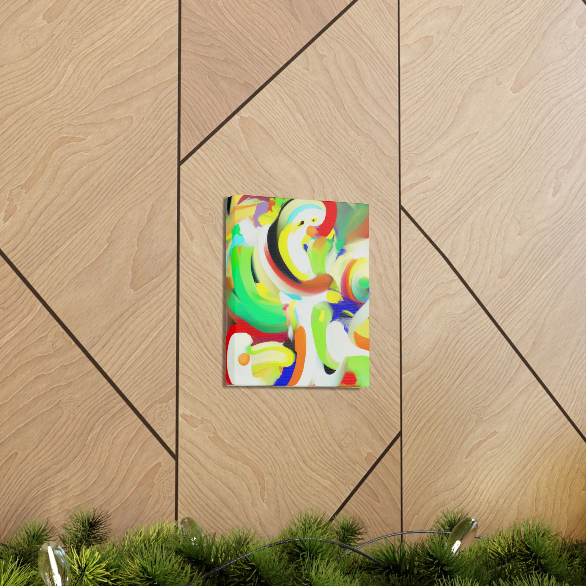 Radiant Brushstrokes - Canvas