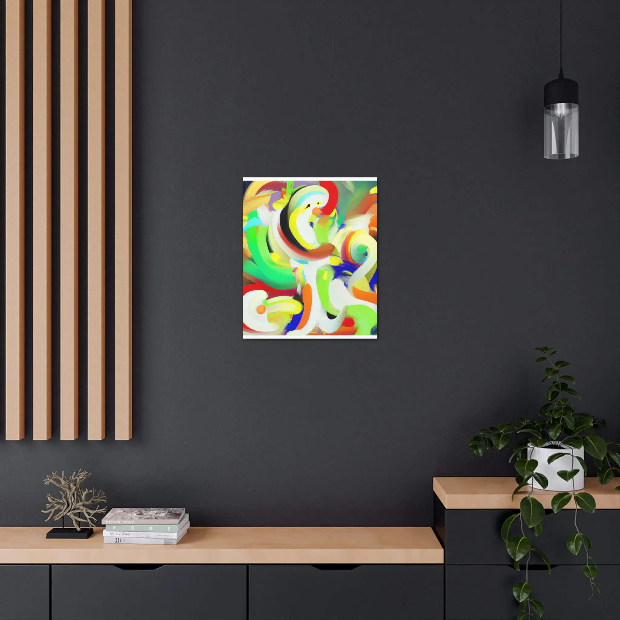 Radiant Brushstrokes - Canvas