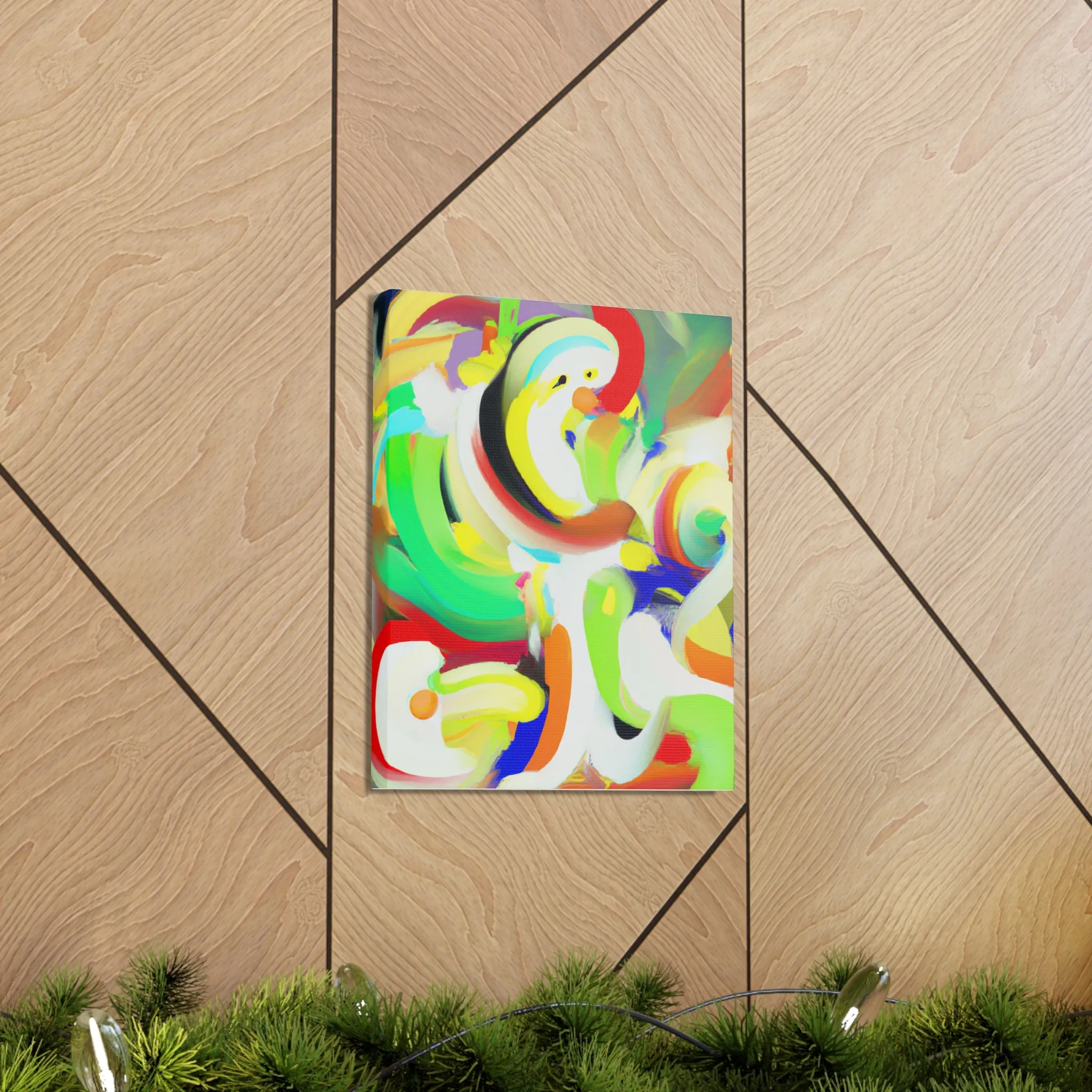 Radiant Brushstrokes - Canvas
