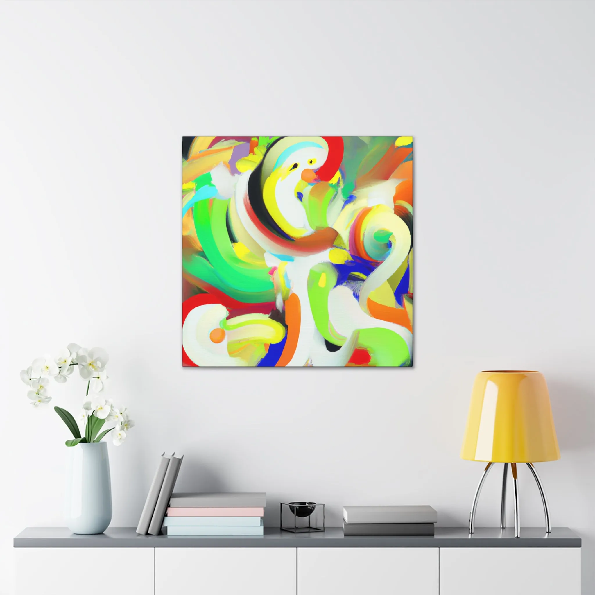 Radiant Brushstrokes - Canvas