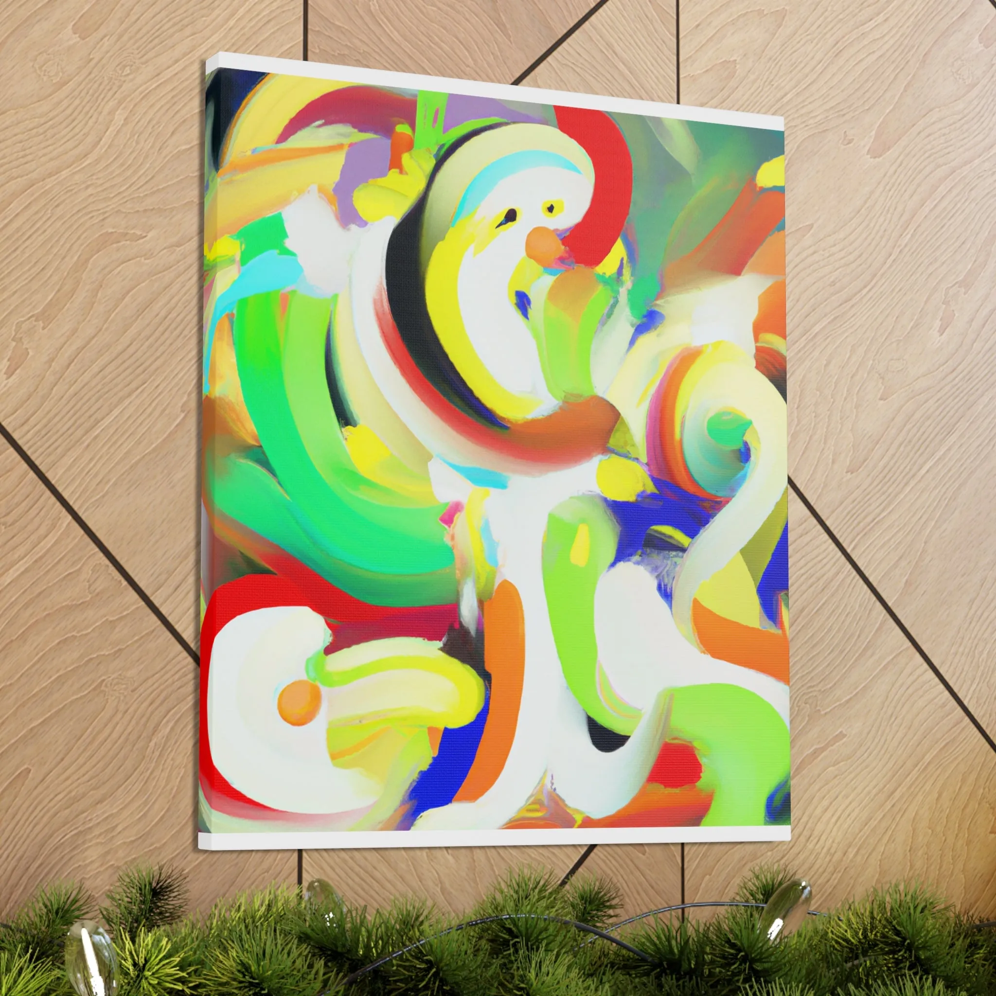 Radiant Brushstrokes - Canvas