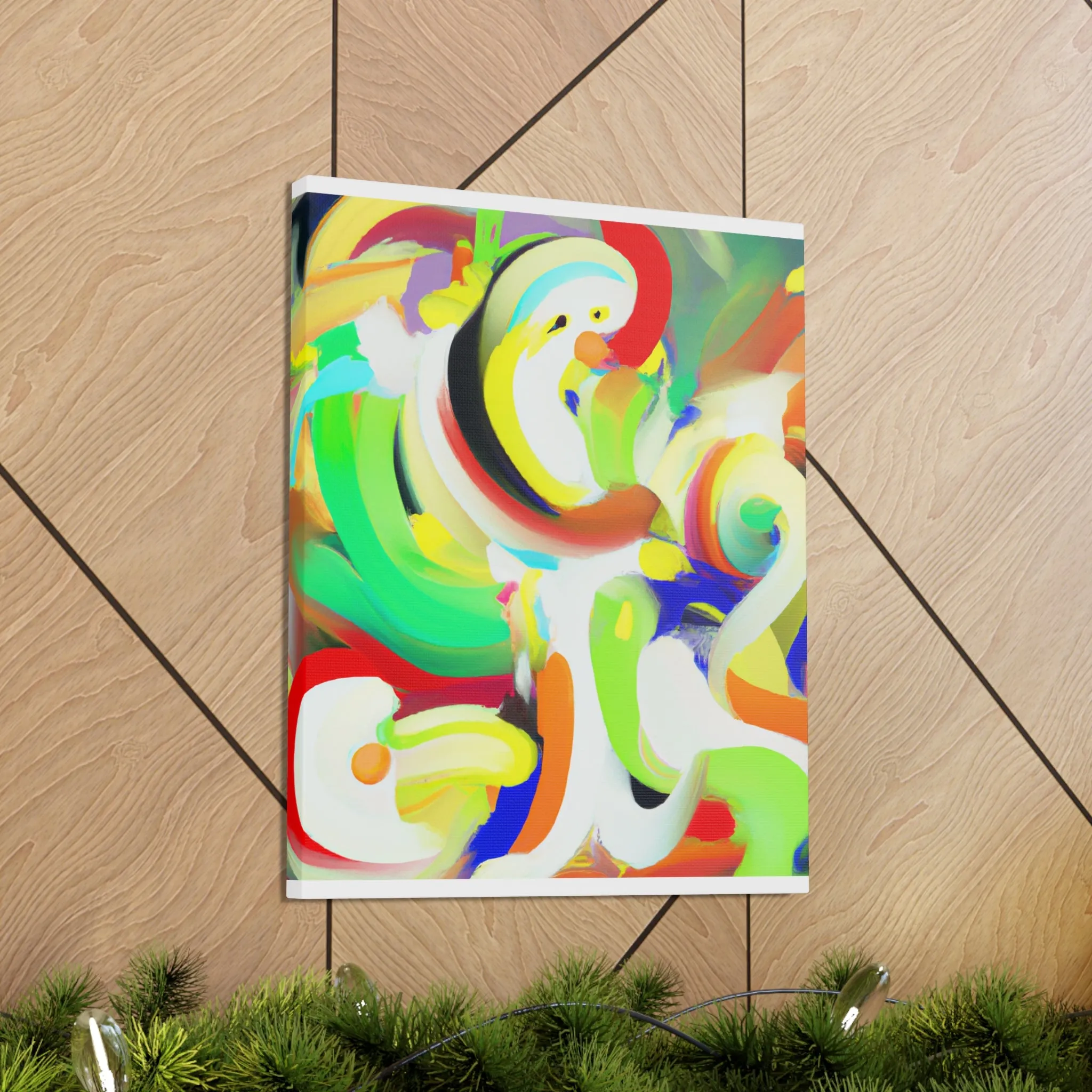 Radiant Brushstrokes - Canvas