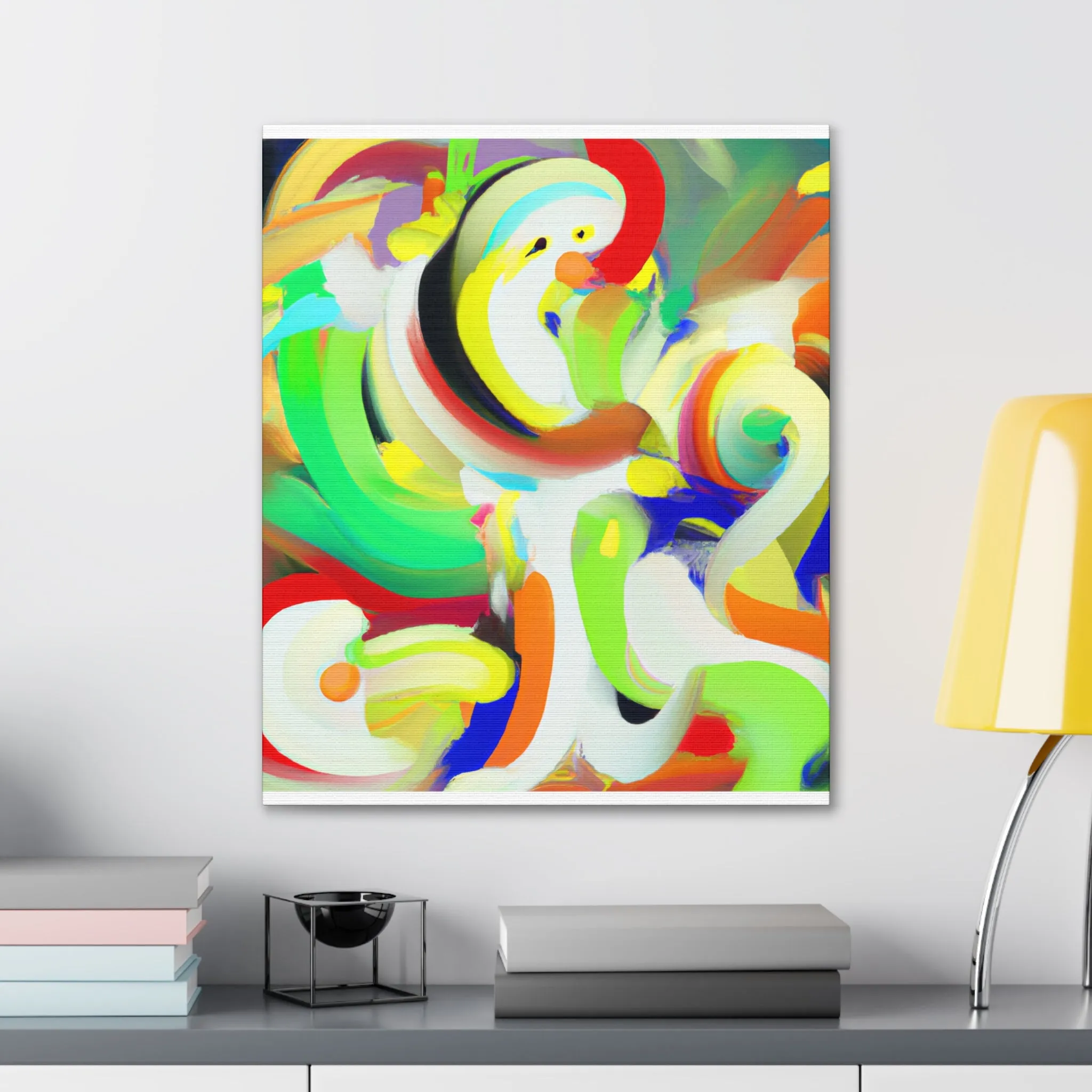 Radiant Brushstrokes - Canvas
