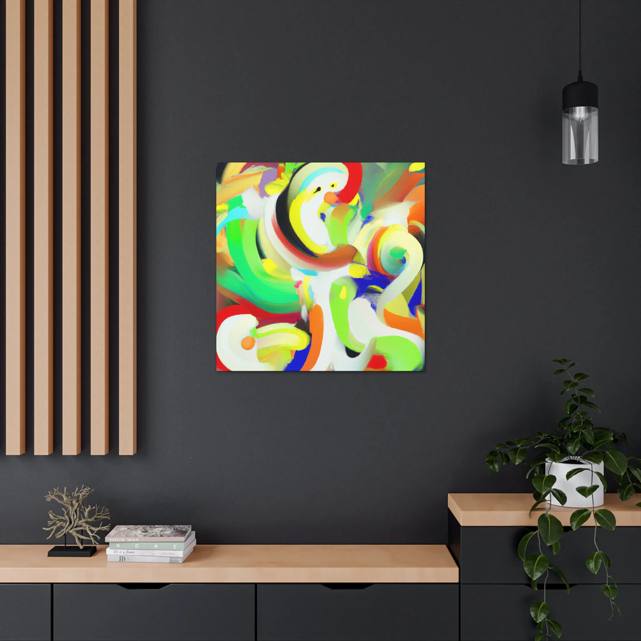 Radiant Brushstrokes - Canvas