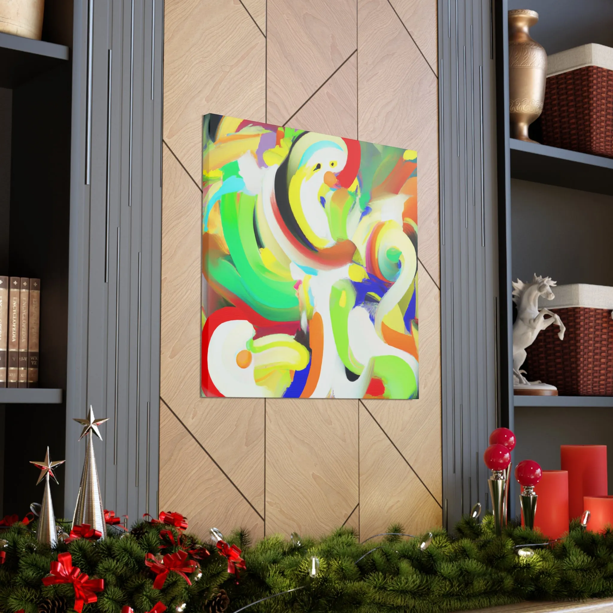 Radiant Brushstrokes - Canvas