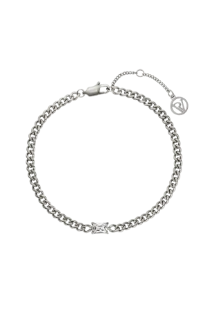 Radiant Curb Bracelet Silver