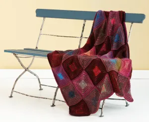 Radiant Squares Afghan (Knit)