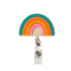 Rainbow | Nurse and Teacher Badge Reel Holder