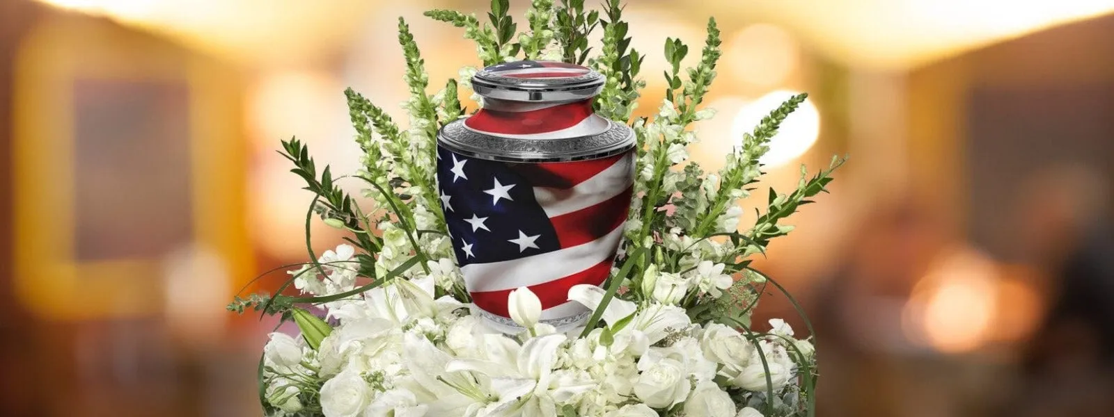 Red Line Firefighter Cremation Urns