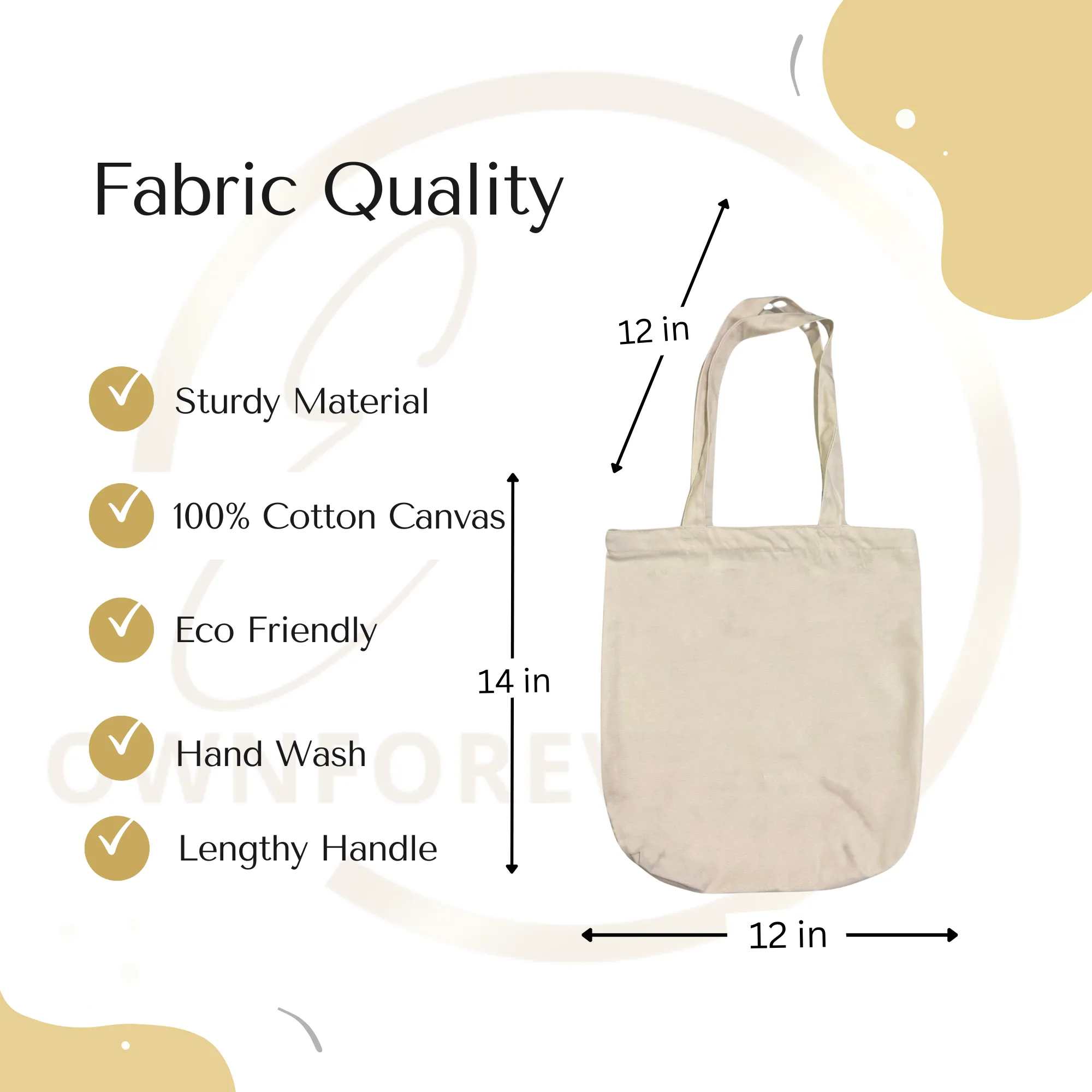 Relax It's not that deep Tote bag with Zipper Brown