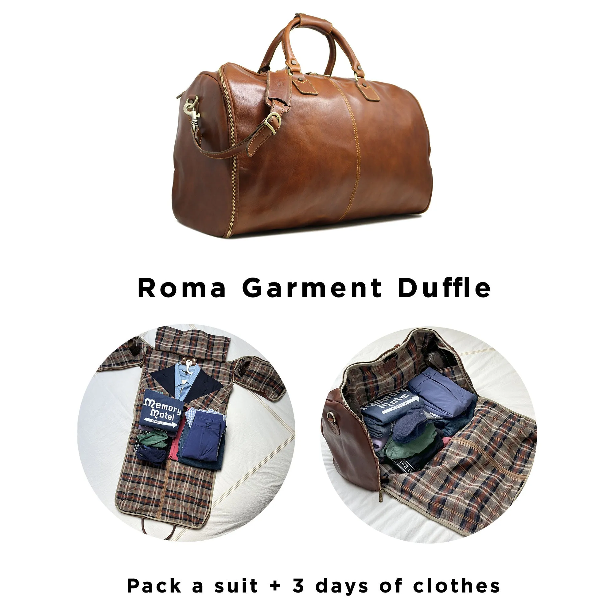 Roma Garment Duffle Bag