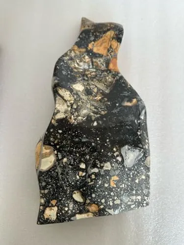 Sacred Serenity Malingano Jasper Positive Energy Tower - Channeling Tranquil Energies for Spiritual Harmony and Inner Peace