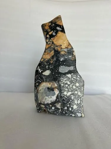 Sacred Serenity Malingano Jasper Positive Energy Tower - Channeling Tranquil Energies for Spiritual Harmony and Inner Peace