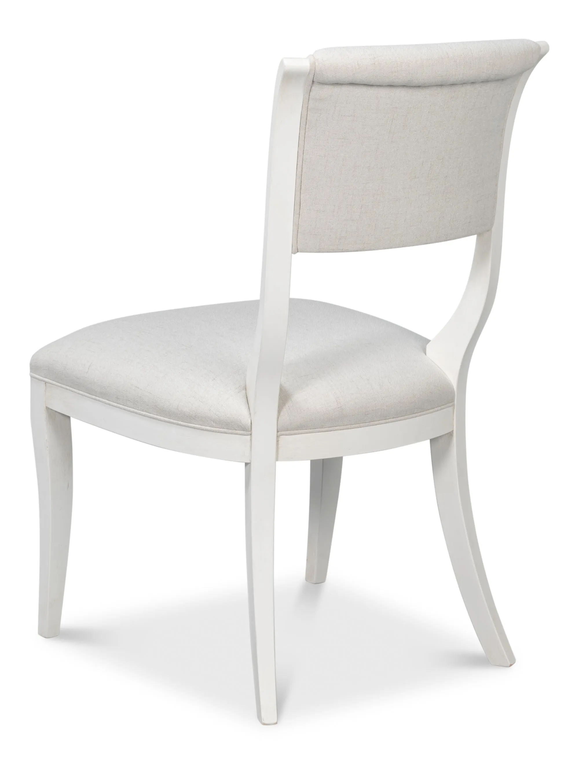 Sarreid - Trophy Elegant Side Chair  Cream - Ivory - Traditional - set of 2