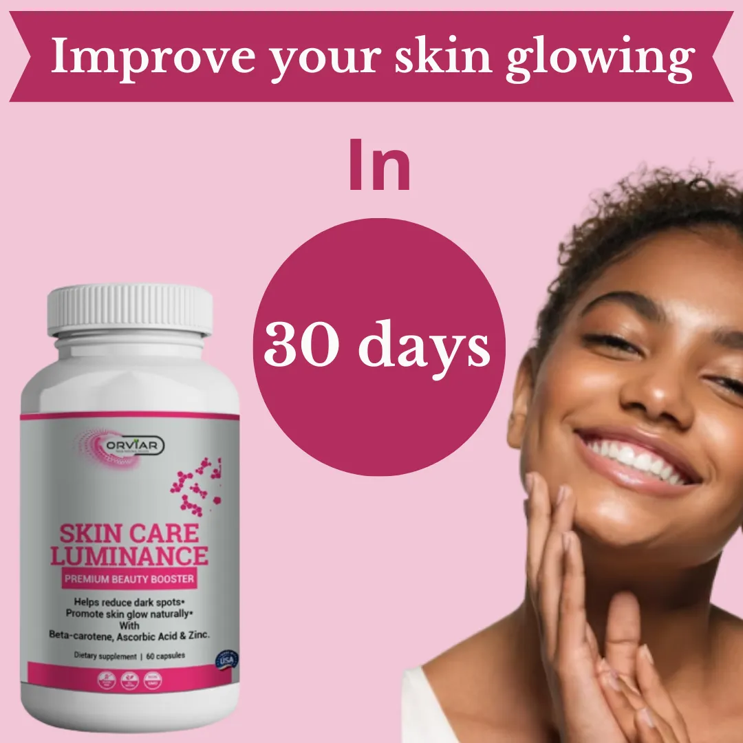 Skincare Luminance Solutions, Beta carotene, Ascorbic Acid Skin Brightener